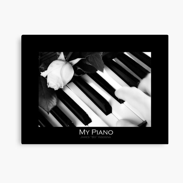 Piano Canvas Print