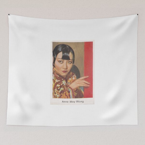 Item preview, Anna May Wong Film Actress Vintage Portrait designed and sold by RBEnt.