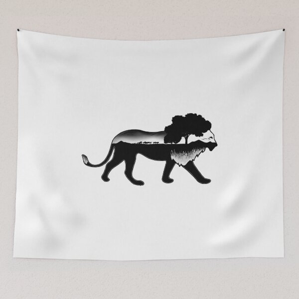 Item preview, Savanna Lion designed and sold by euglenii.