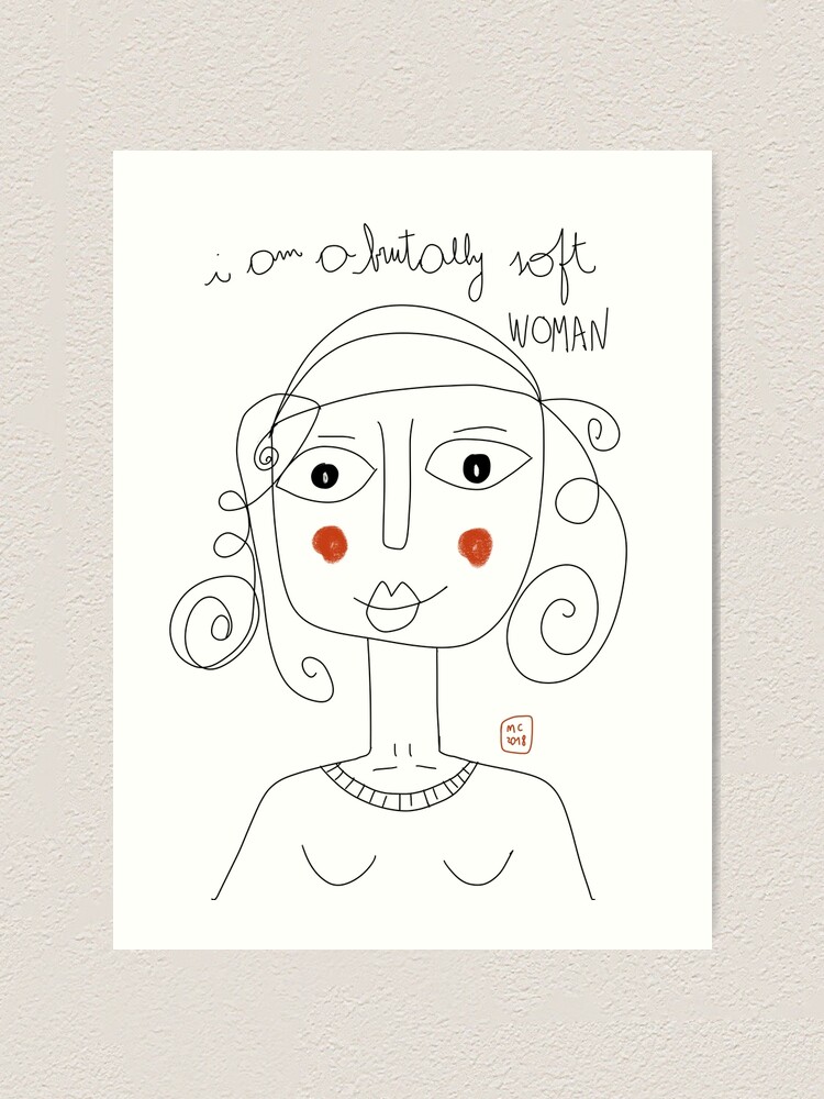 Alternate view of Brutal softness Art Print