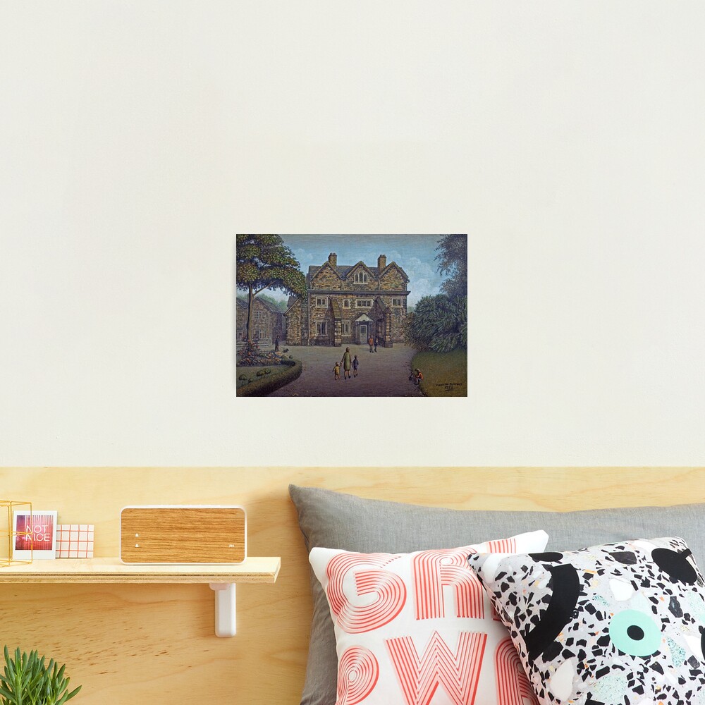 “The school clinic” Alder House by Clarice Hall Pomfret Art Photographic Print