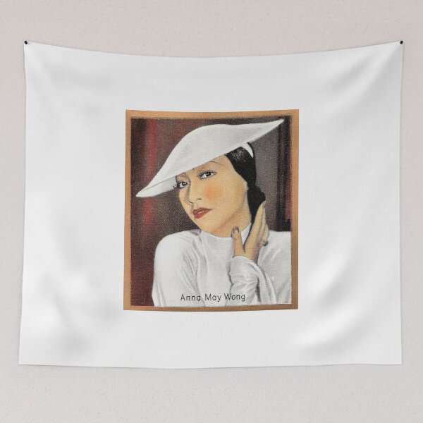 Item preview, Anna May Wong Film Actress Vintage Portrait  designed and sold by RBEnt.
