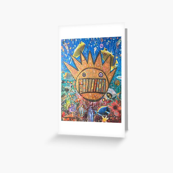 BOOGNISH ART - WEEN Greeting Card
