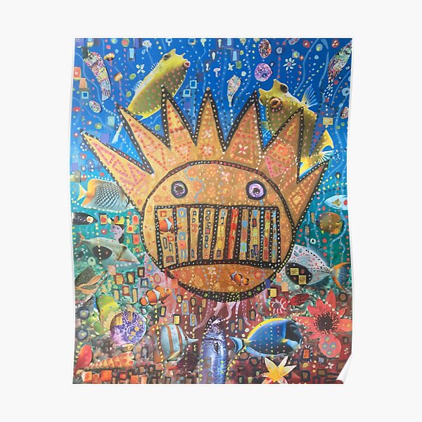 BOOGNISH ART - WEEN Poster