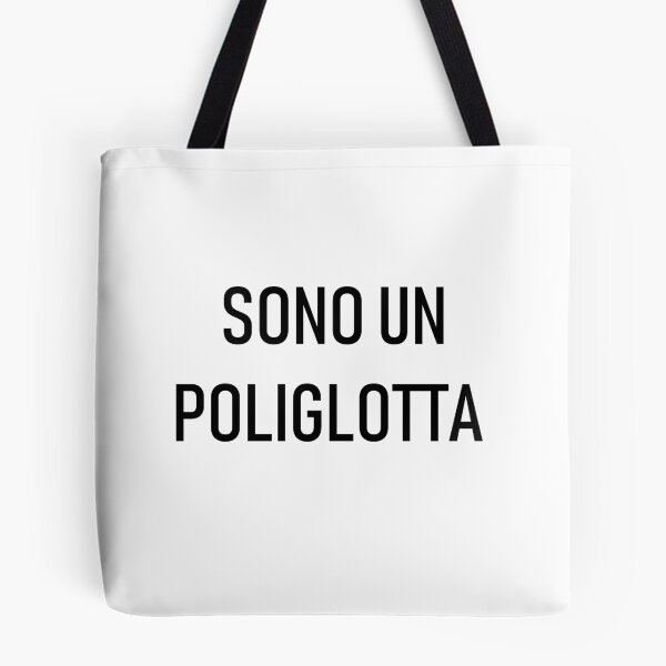 Item preview, Sono un poliglotta designed and sold by Lingo Shop.