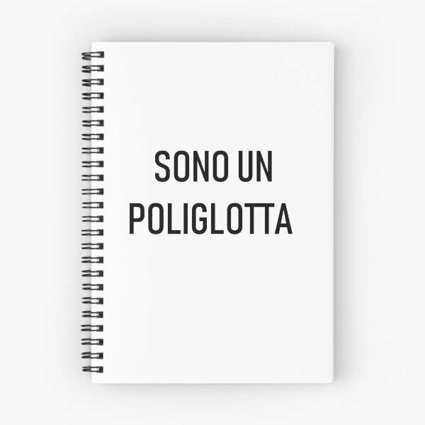 Item preview, Sono un poliglotta designed and sold by Lingo Shop.