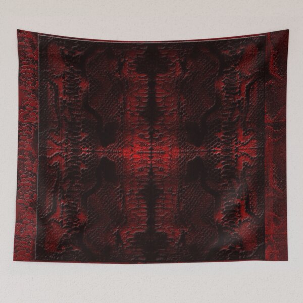 Item preview, Leather Snake in Red designed and sold by neverfaraway.