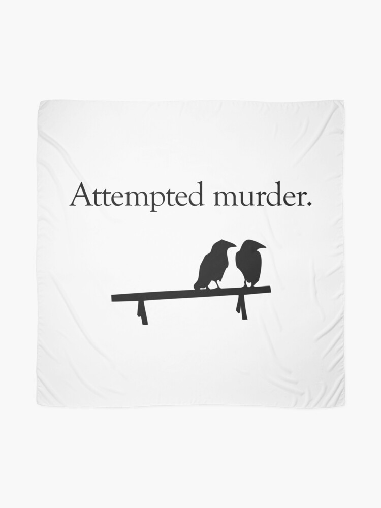 Alternate view of Attempted Murder Scarf