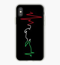 Vinilo o funda para iPhone Corazón de la motocicleta