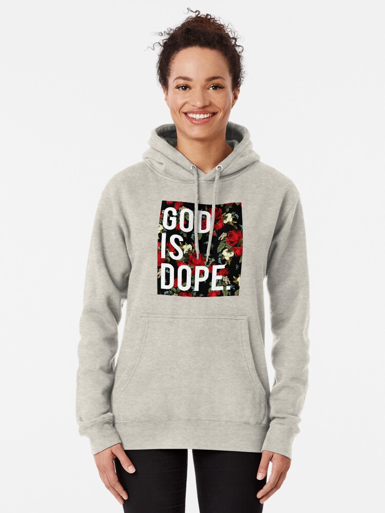 dope rose hoodie