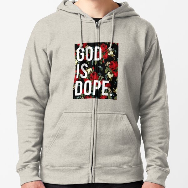 dope rose hoodie