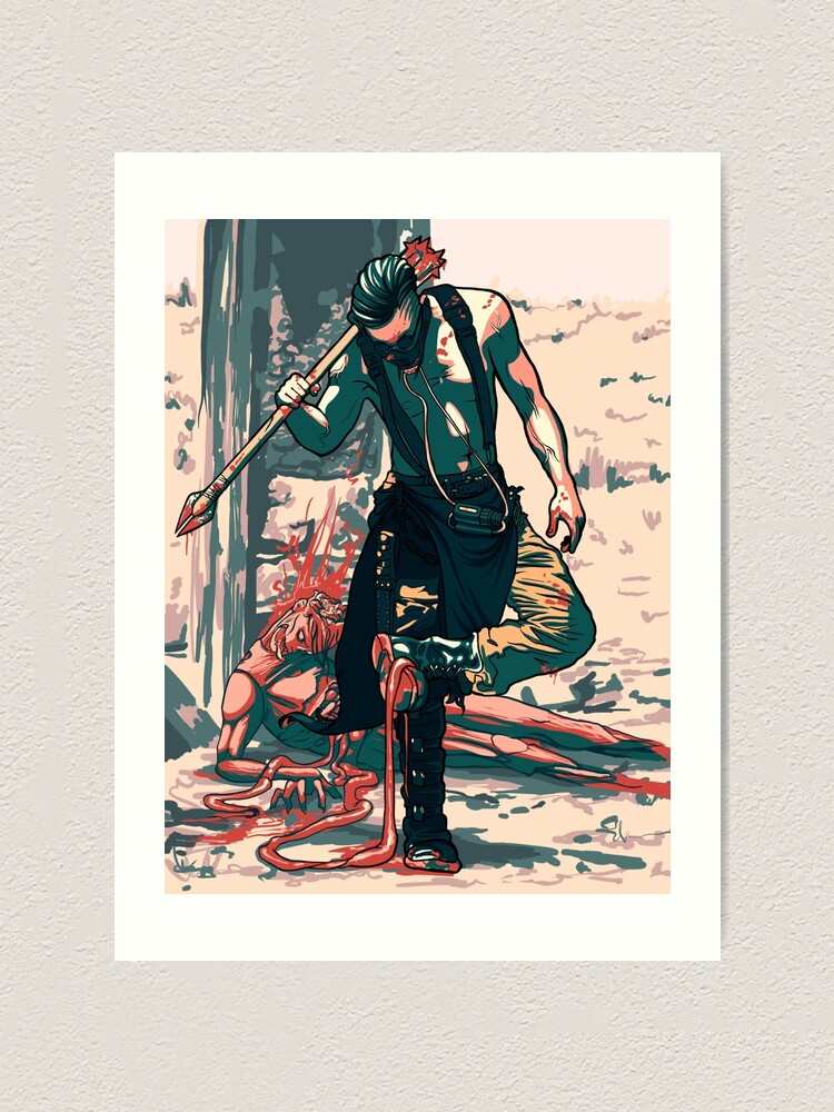Thumbnail 1 of 3, Art Print, Ghul designed and sold by z0mbieparade.