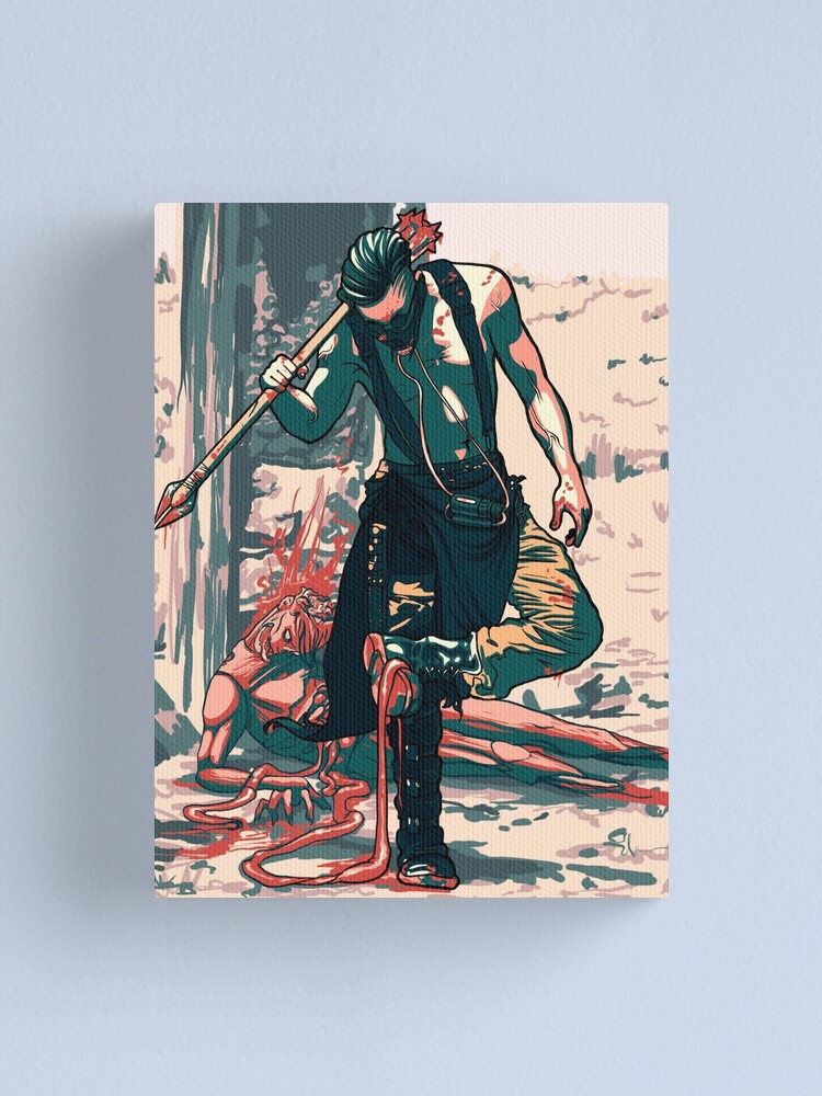 Thumbnail 1 of 3, Canvas Print, Ghul designed and sold by z0mbieparade.