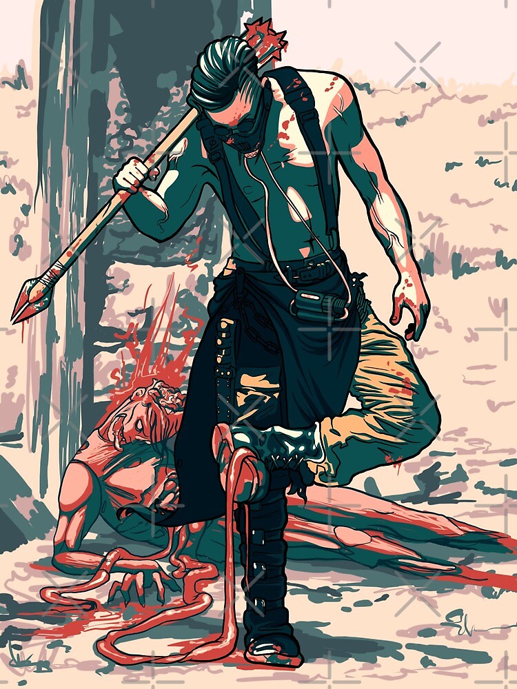 Thumbnail 3 of 3, Art Print, Ghul designed and sold by z0mbieparade.