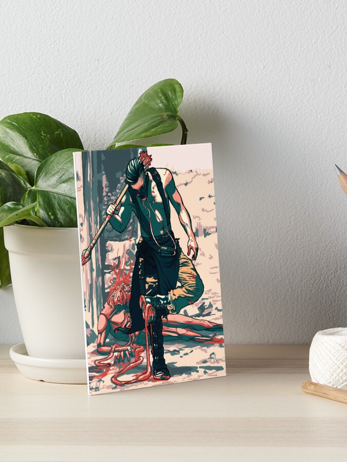 Thumbnail 1 of 2, Art Board Print, Ghul designed and sold by z0mbieparade.