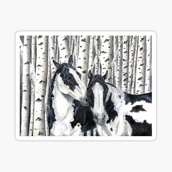 Whispering Birch Sticker