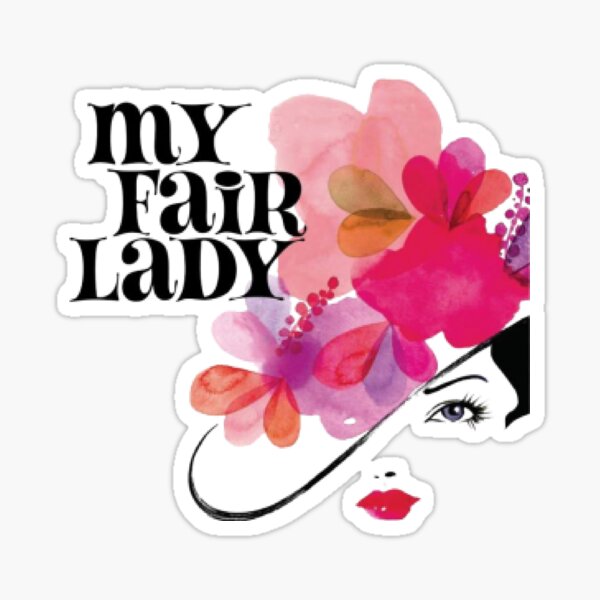 My Fair Lady Musical Sticker