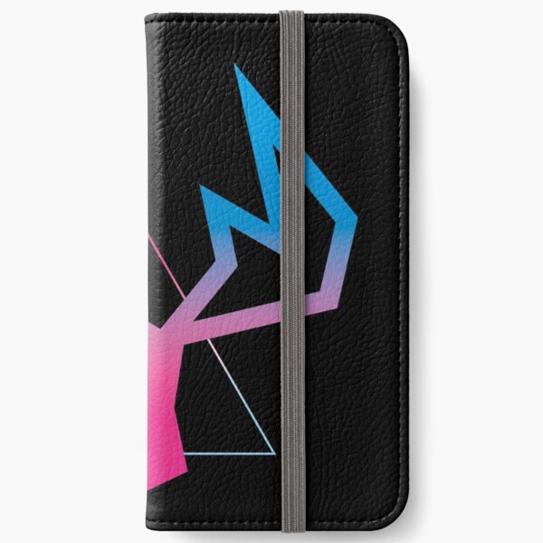 VaporWave Moose iPhone Wallet