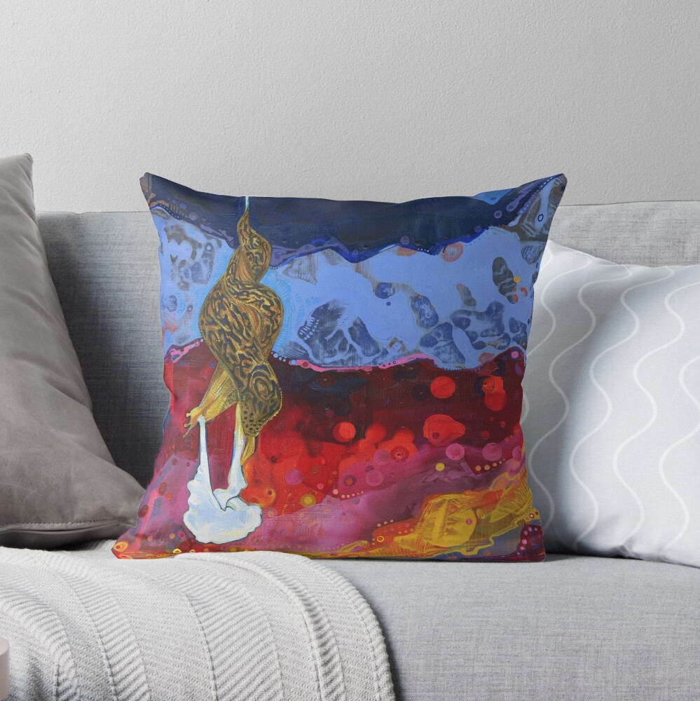 Item preview, Throw Pillow designed and sold by gwennpaints.