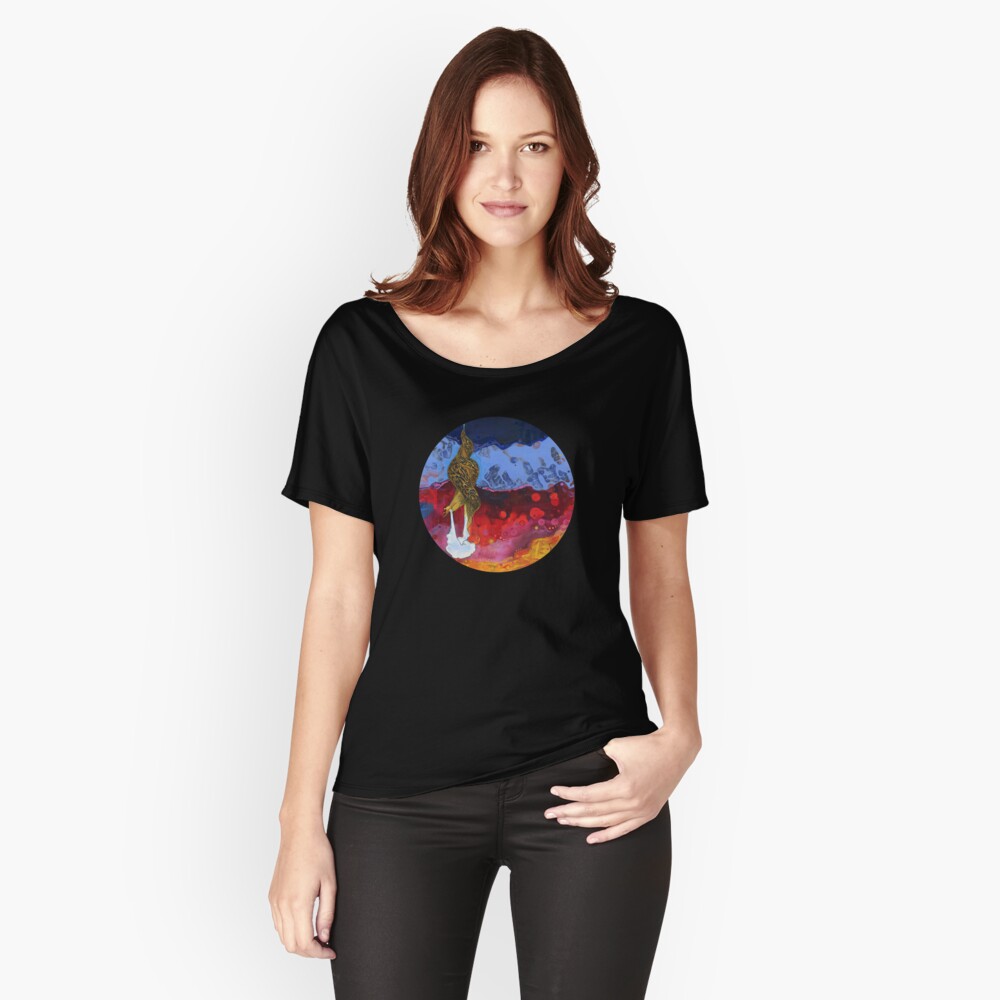 Item preview, Relaxed Fit T-Shirt designed and sold by gwennpaints.
