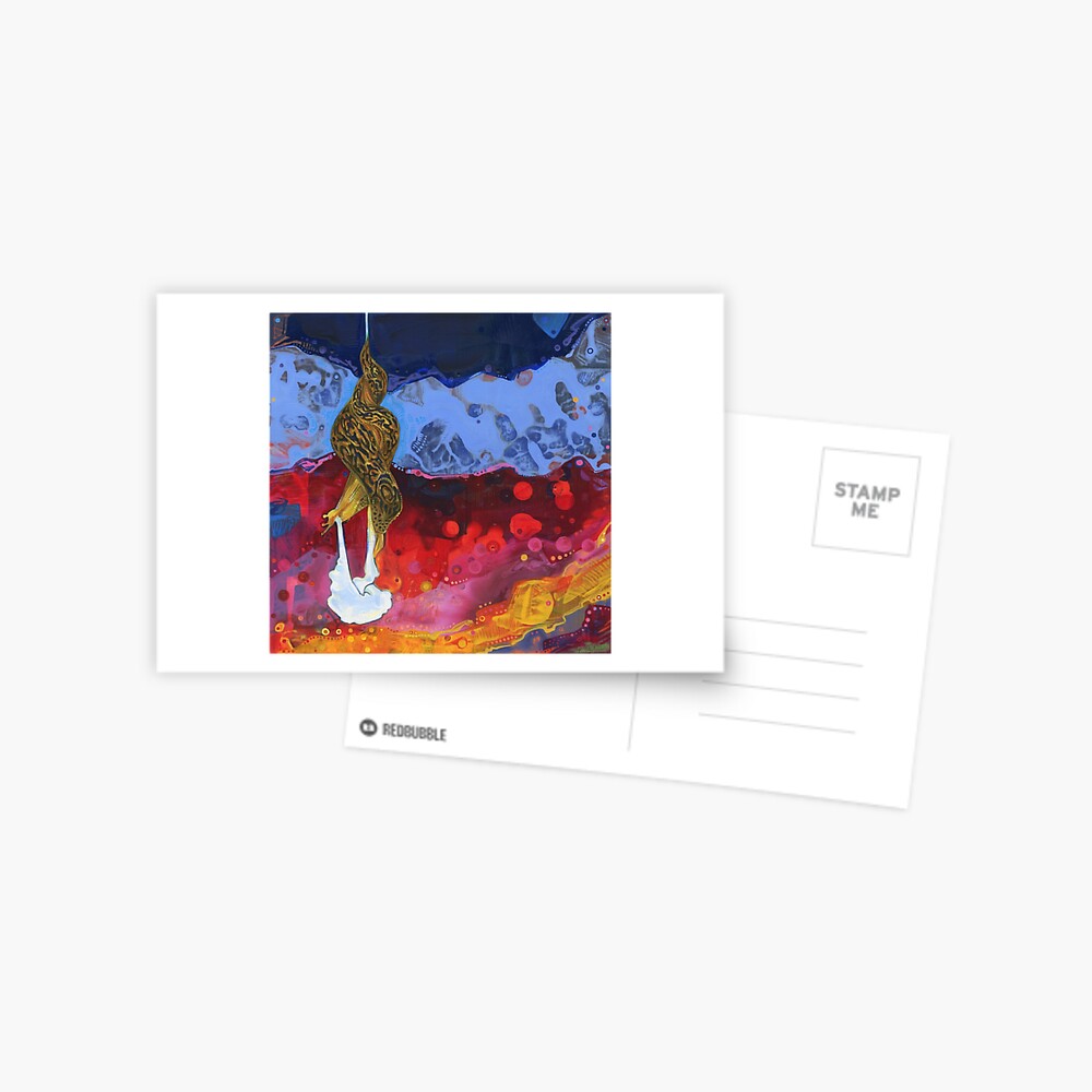 Leopard Slug Painting - 2012 Postcard