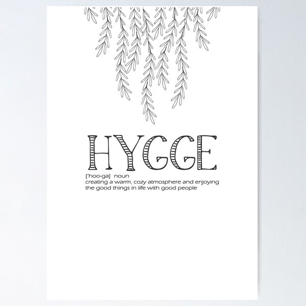 Item preview, Hygge Definition Art designed and sold by hyggely.