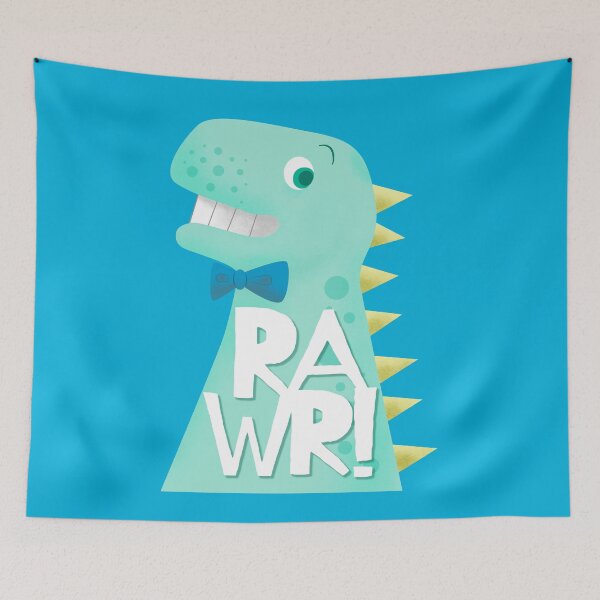 Item preview, Cute Dinosaur Bow Tie Illustration | RAWR designed and sold by namibear.