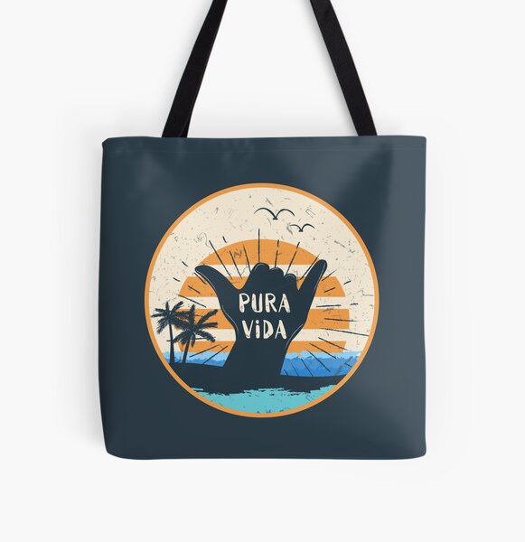 Mixed Hibiscus Maui Patch Canvas Tote Bag