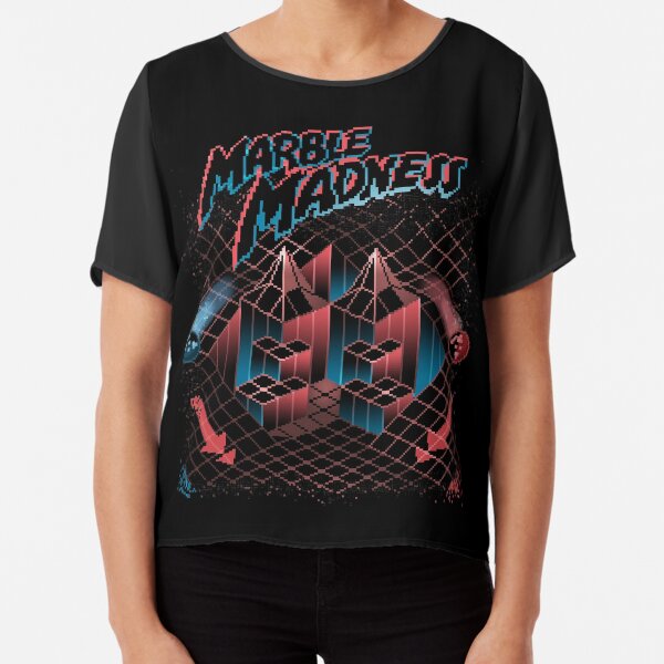 Madness Marbles Chiffon Top