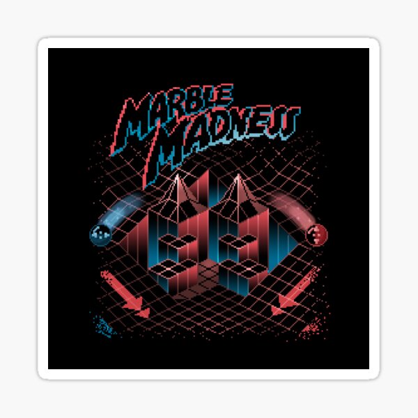 Madness Marbles Sticker