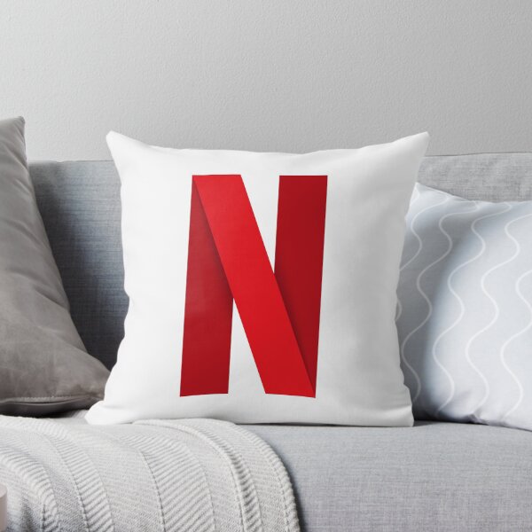 Logo Netflix Coussin
