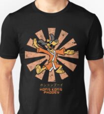 Camiseta ajustada Hong Kong Phooey Retro Japonés