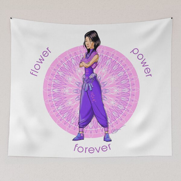 Item preview, FLOWER POWER FOREVER 01 designed and sold by CoDa-Illustr.