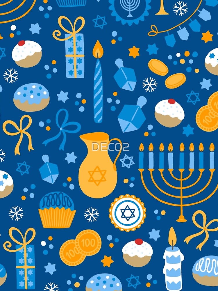 Happy Hanukkah Pattern by DEC02
