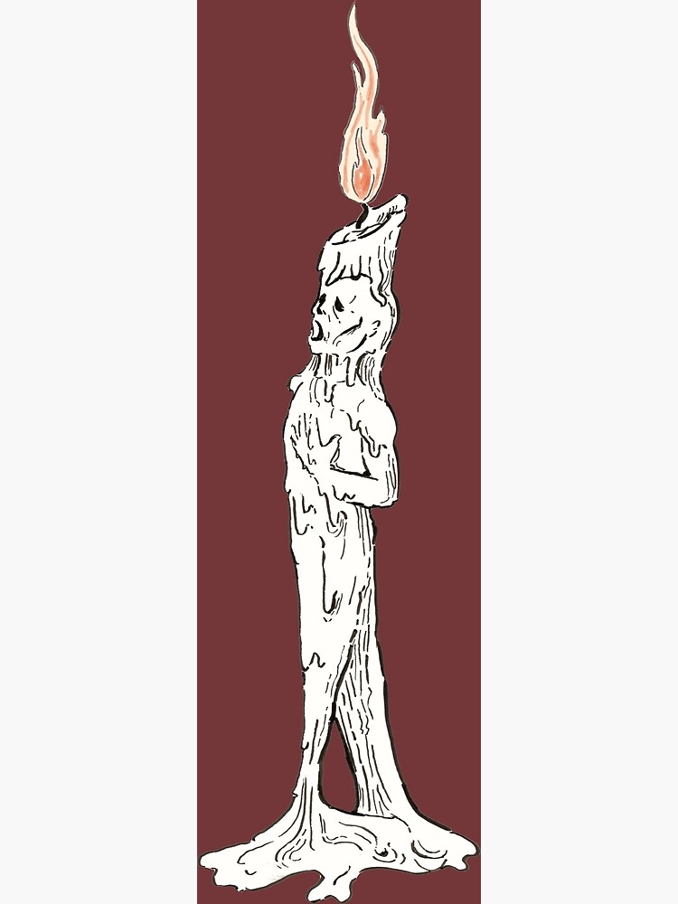"Candle Man" Poster for Sale by TorpidNagware Redbubble