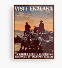 Cretaceous Cowboy Metal Print