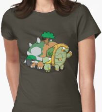 Terra Turtles! Women's Fitted T-Shirt