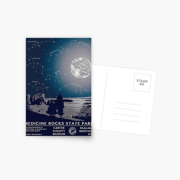 Cretaceous Constellations Postcard