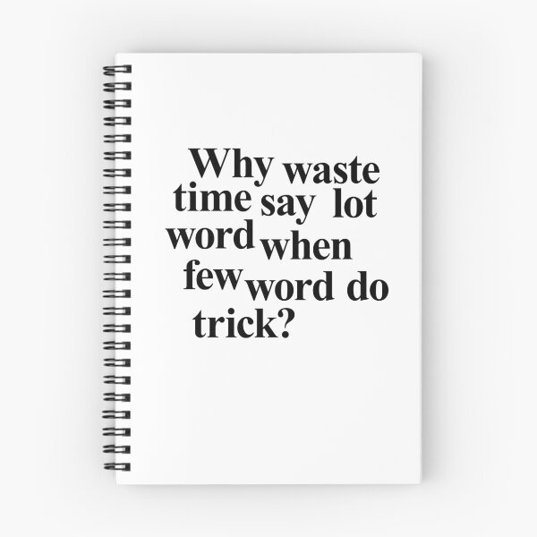 Item preview, Why waste time? designed and sold by eldersbrad.