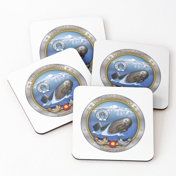 Item preview, SSN-788 USS Colorado Crest designed and sold by Nikki SpaceStuffPlus.