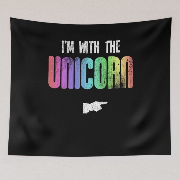 Item preview, I'm With The Unicorn Halloween Costume Party Outfit designed and sold by Kieran Abbott.