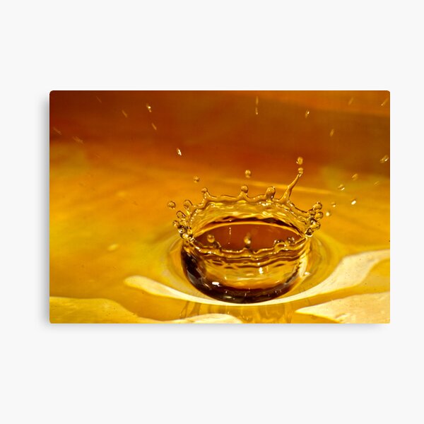 Water Crown Canvas Print