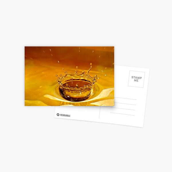 Water Crown Postcard