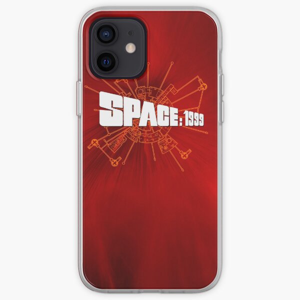 SPACE: 1999 LOGO+ ALPHA DIAGRAM ON RED BKGND iPhone Soft Case