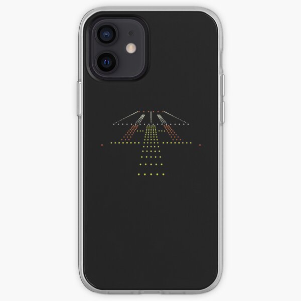 Pilot runway aviation airplane gift iPhone Soft Case