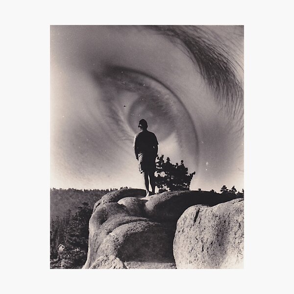 Look into my Eye Photographic Print