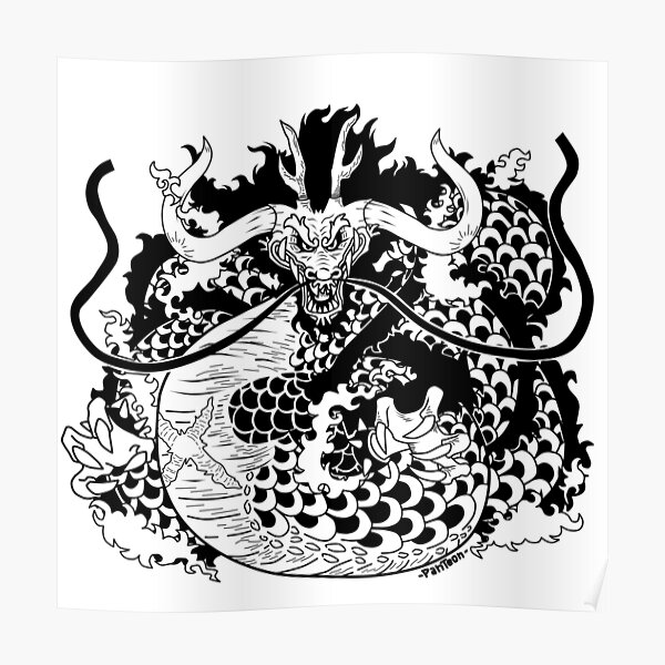 Kaido Poster By Donpanteon Redbubble