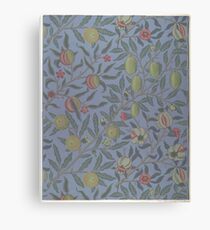 Fruit or Pomegranate1865–66, Willam Morris, Pre-Raphaelite Brotherhood, Morris & Co. Canvas Print