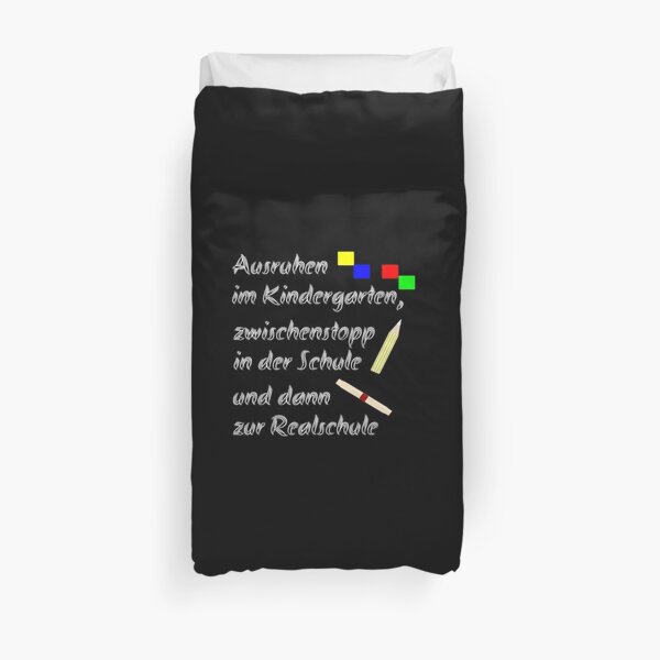 Abitur jetzt komme ich Bettbezug