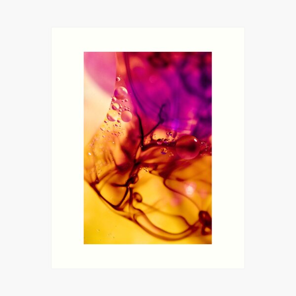 Ink Abstract Art Print